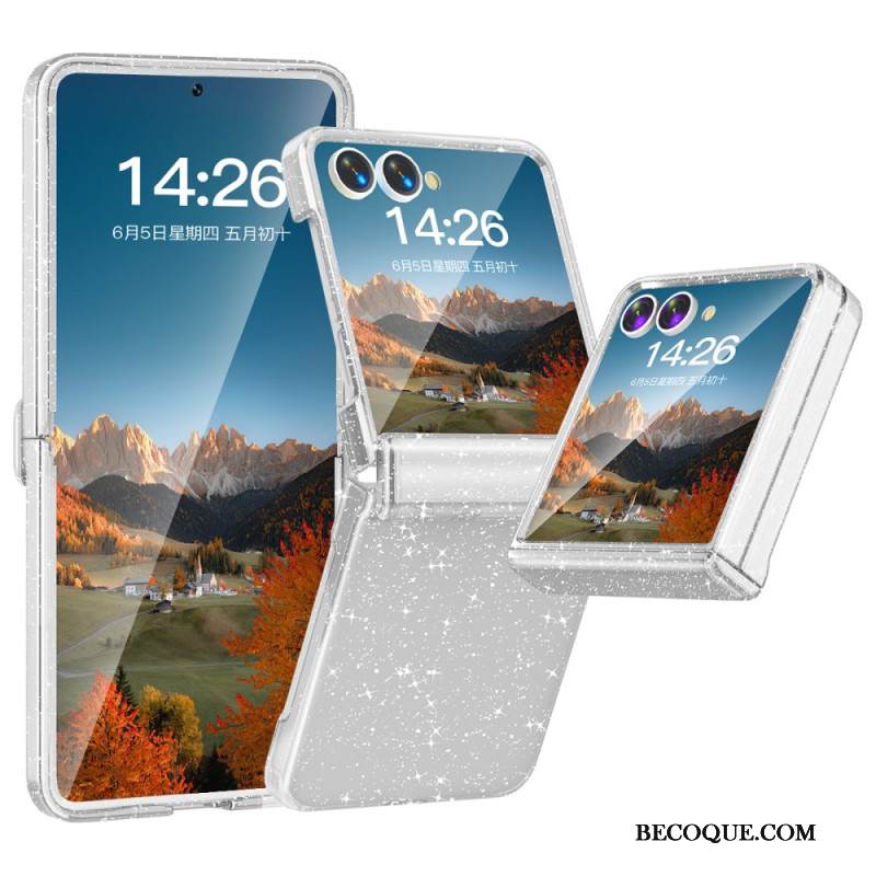 Kuori Samsung Galaxy Z Flip 7 Sisäänrakennettu Näytönsuoja