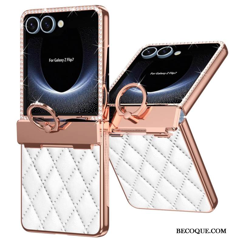Kuori Samsung Galaxy Z Flip 7 Sormusteline Ja Strassikoriste