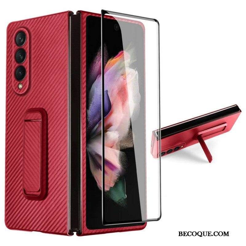Kuori Samsung Galaxy Z Fold 3 5G Suojakuori Tuki Ja Näytönsuoja