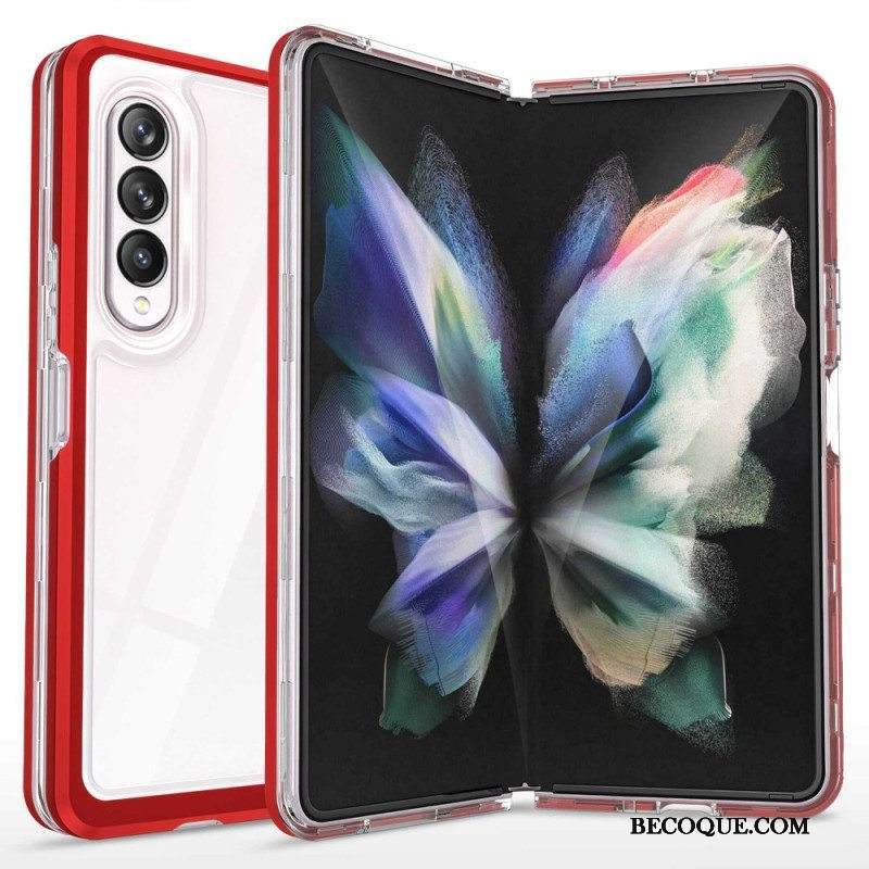 Kuori Samsung Galaxy Z Fold 4 Läpinäkyvät Urheiluvaatteet