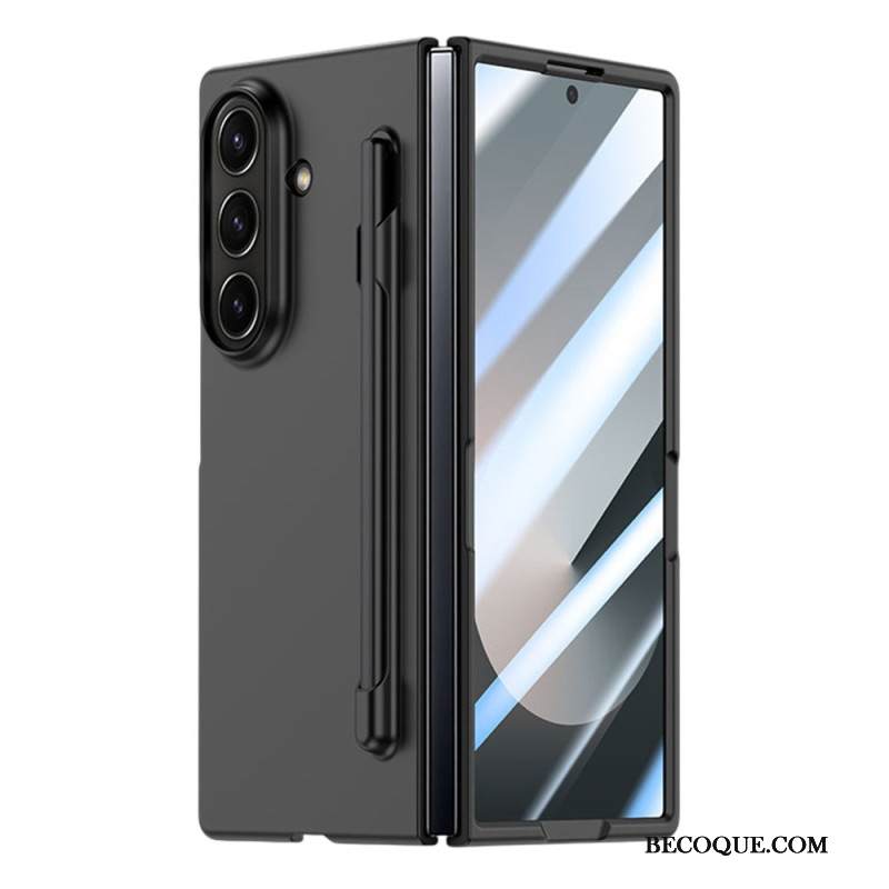 Kuori Samsung Galaxy Z Fold 7 Karkaistusta Lasista Valmistettu Suoja Ja Kynäteline Suojakuori