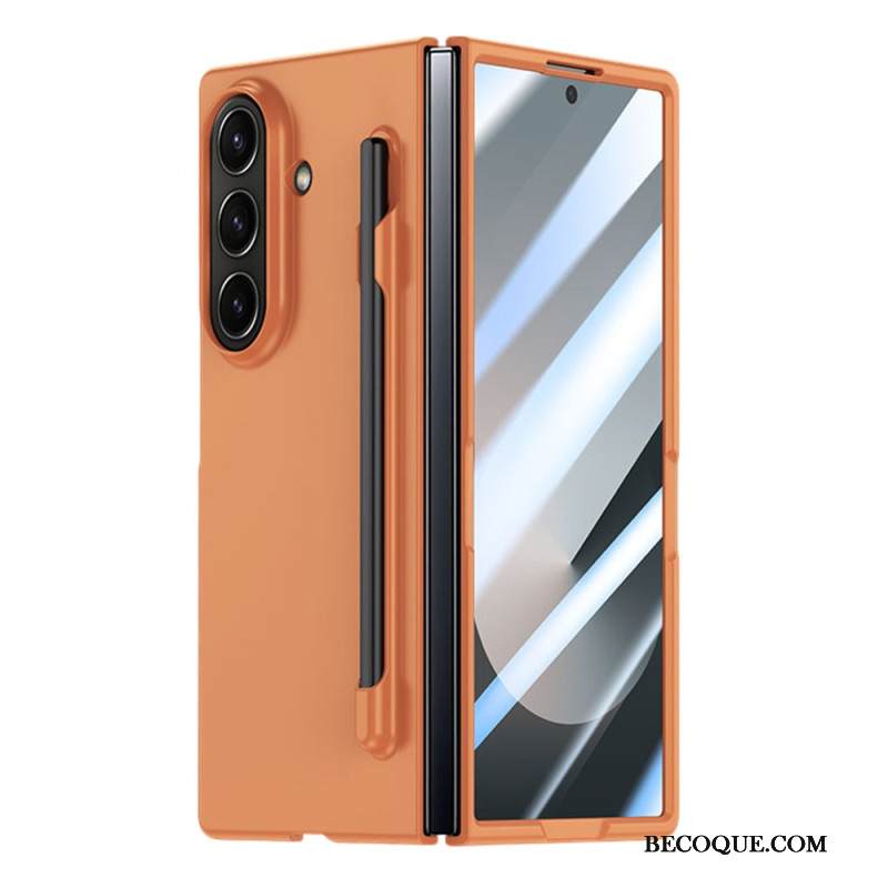 Kuori Samsung Galaxy Z Fold 7 Karkaistusta Lasista Valmistettu Suoja Ja Kynäteline Suojakuori