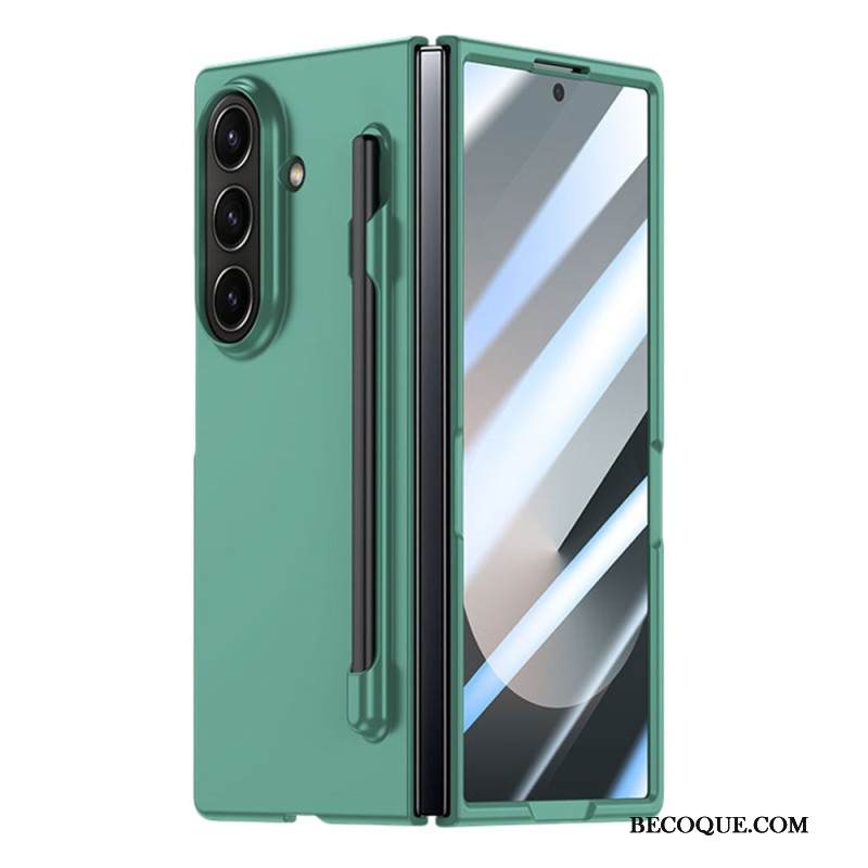 Kuori Samsung Galaxy Z Fold 7 Karkaistusta Lasista Valmistettu Suoja Ja Kynäteline Suojakuori