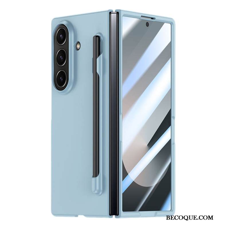 Kuori Samsung Galaxy Z Fold 7 Karkaistusta Lasista Valmistettu Suoja Ja Kynäteline Suojakuori