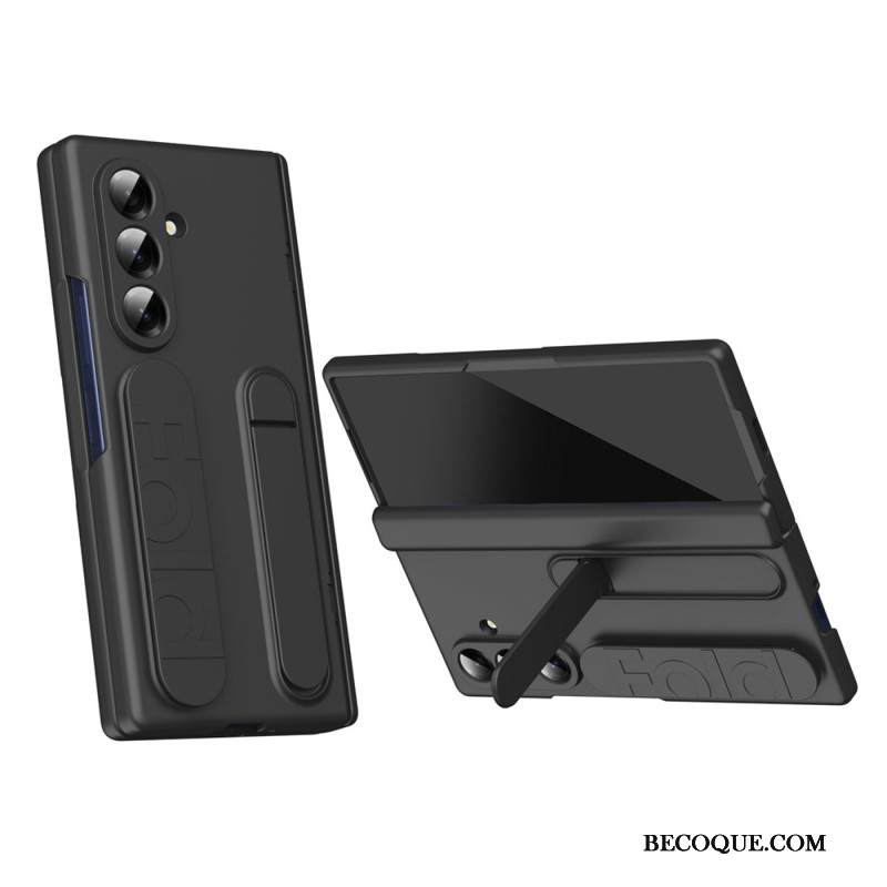 Kuori Samsung Galaxy Z Fold 7 Käyttöohje Hihna Ja Karkaistusta Lasista Valmistettu Näyttö Suoja