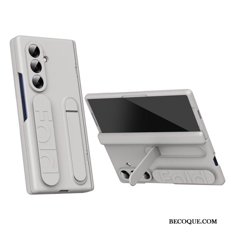 Kuori Samsung Galaxy Z Fold 7 Käyttöohje Hihna Ja Karkaistusta Lasista Valmistettu Näyttö Suoja