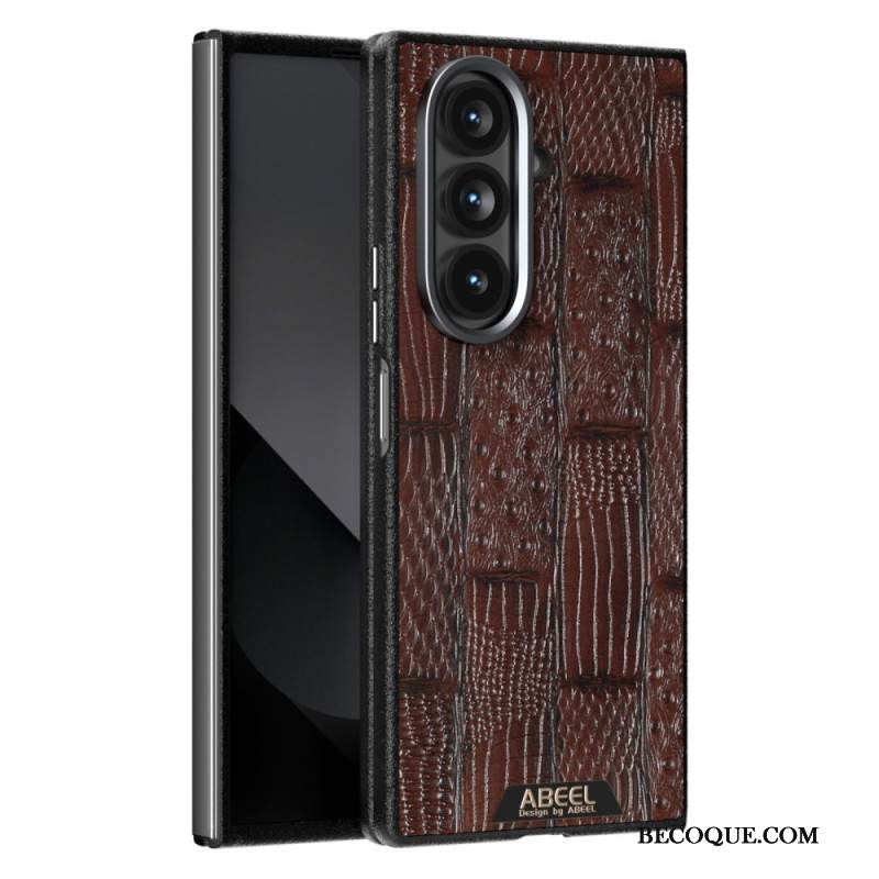 Kuori Samsung Galaxy Z Fold 7 Magsafe-yhteensopiva Kohokuvioitu Abeel