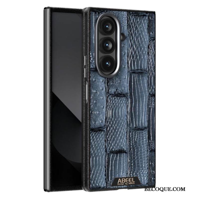 Kuori Samsung Galaxy Z Fold 7 Magsafe-yhteensopiva Kohokuvioitu Abeel