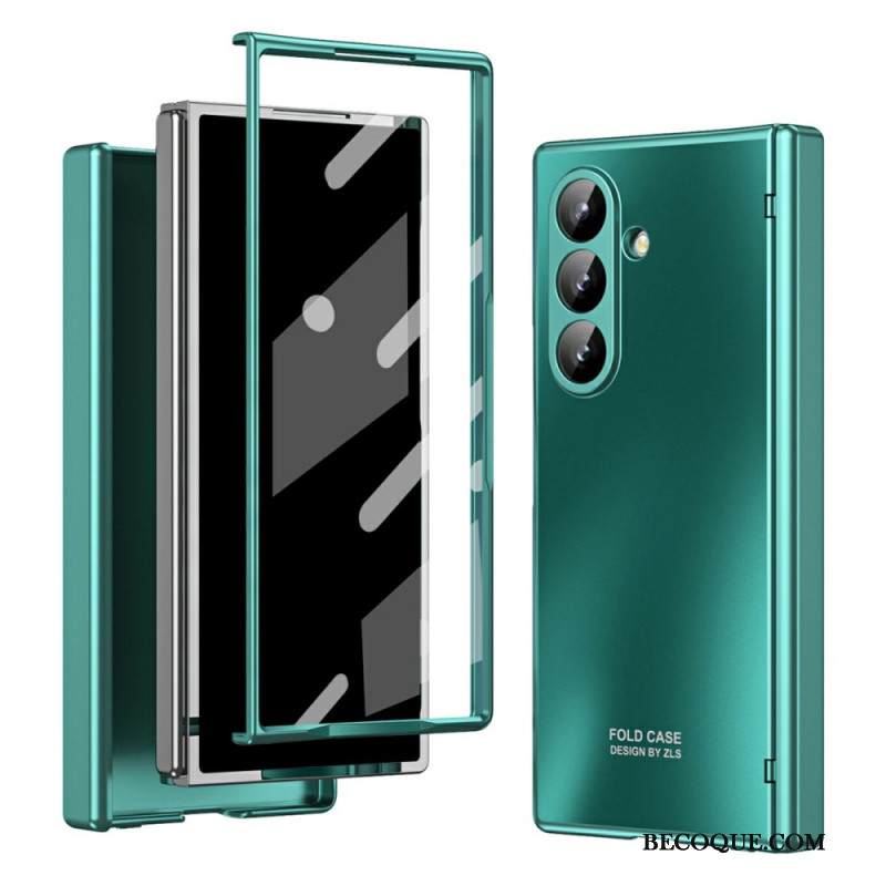 Kuori Samsung Galaxy Z Fold 7 Metallinhohtoinen Näytönsuoja