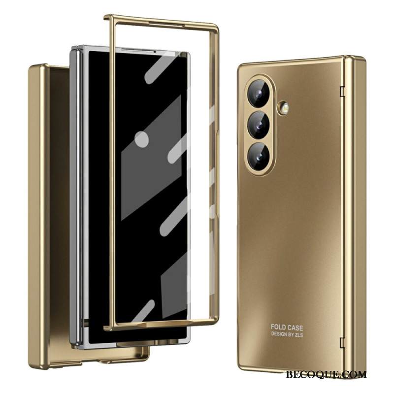 Kuori Samsung Galaxy Z Fold 7 Metallinhohtoinen Näytönsuoja
