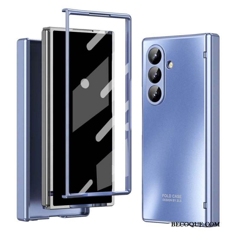 Kuori Samsung Galaxy Z Fold 7 Metallinhohtoinen Näytönsuoja