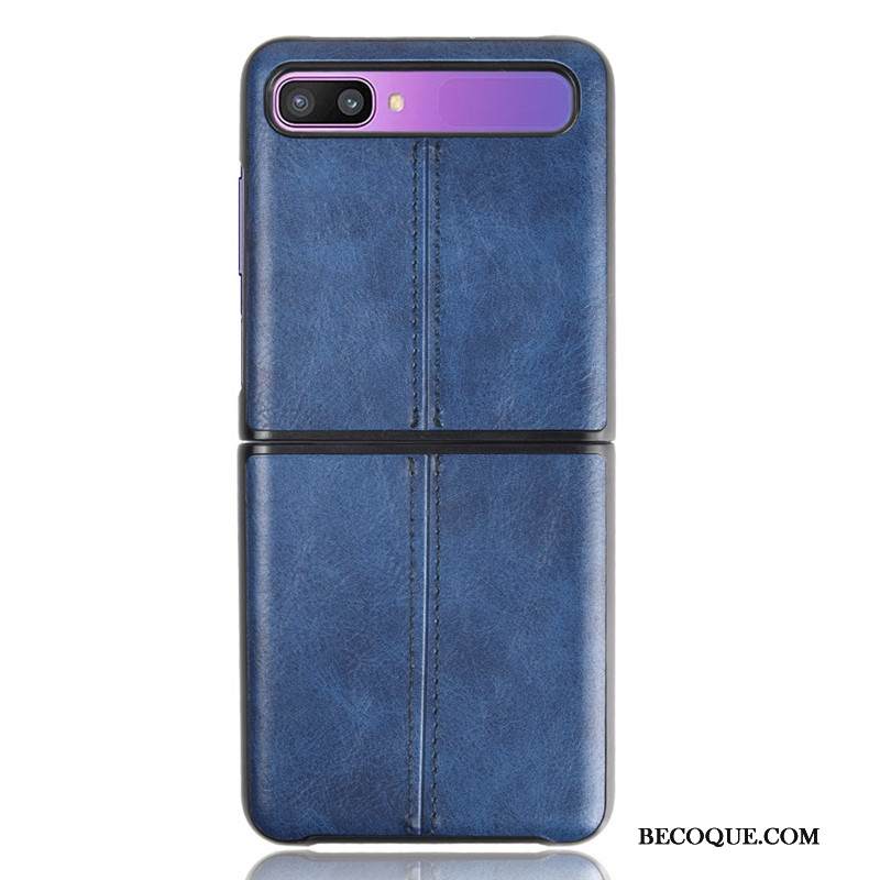 Kuori Samsung Z Flip Laukut Pieni Yksinkertainen, Kotelo Samsung Z Flip Nahka Litsi Valo