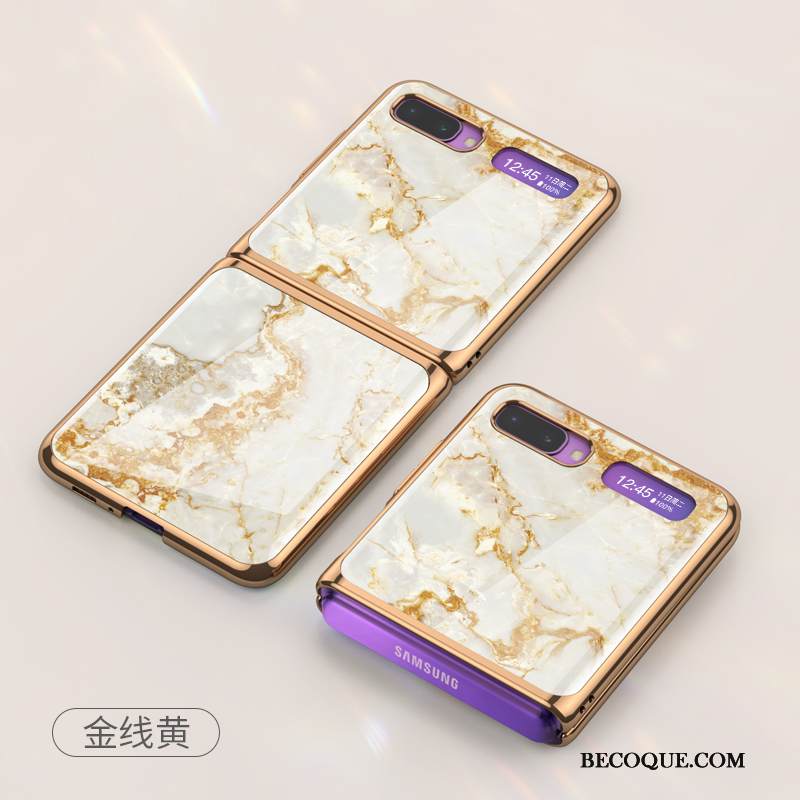 Kuori Samsung Z Flip Laukut Sininen Murtumaton, Kotelo Samsung Z Flip Suojaus Puhelimen Kuoret Pinnoitus