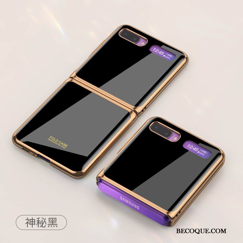 Kuori Samsung Z Flip Laukut Sininen Murtumaton, Kotelo Samsung Z Flip Suojaus Puhelimen Kuoret Pinnoitus