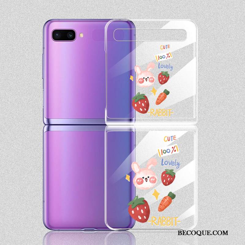 Kuori Samsung Z Flip Sarjakuva Trendi Ihana, Kotelo Samsung Z Flip Laukut Kevyt Mansikka