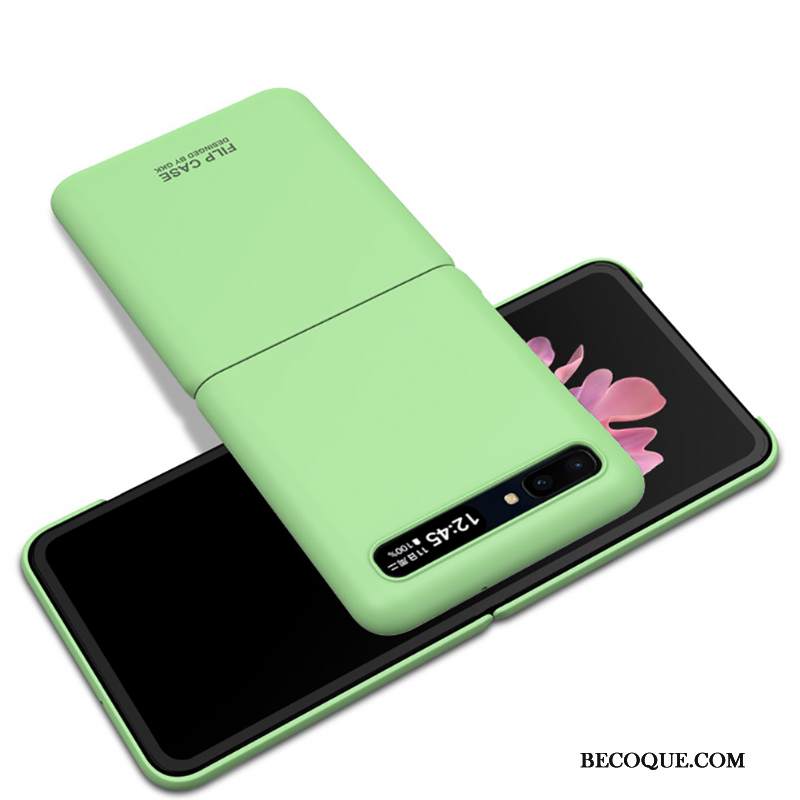 Kuori Samsung Z Flip Silikoni Musta Yksinkertainen, Kotelo Samsung Z Flip Laukut Puhelimen Kuoret Ultra
