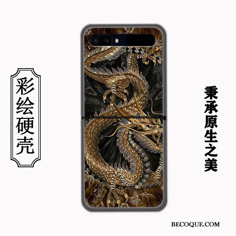 Kuori Samsung Z Flip Suojaus Malli Yksinkertainen, Kotelo Samsung Z Flip Muokata High-end