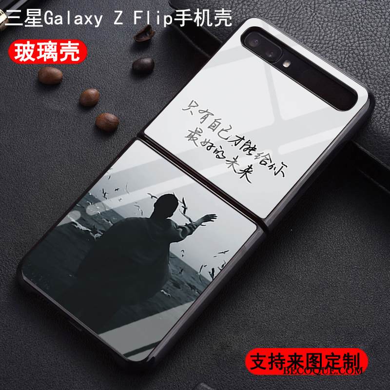 Kuori Samsung Z Flip Suojaus Net Red Puhelimen Kuoret, Kotelo Samsung Z Flip Uusi Kova