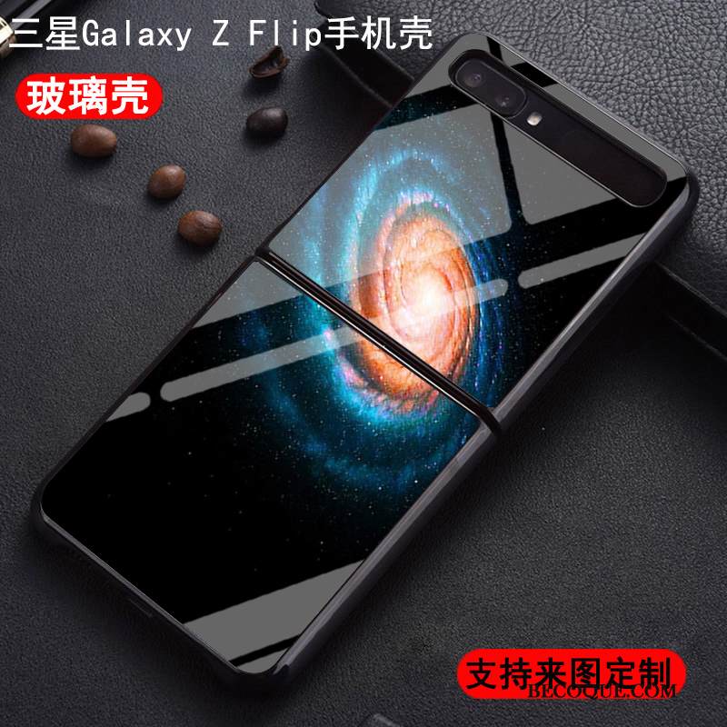 Kuori Samsung Z Flip Suojaus Net Red Puhelimen Kuoret, Kotelo Samsung Z Flip Uusi Kova