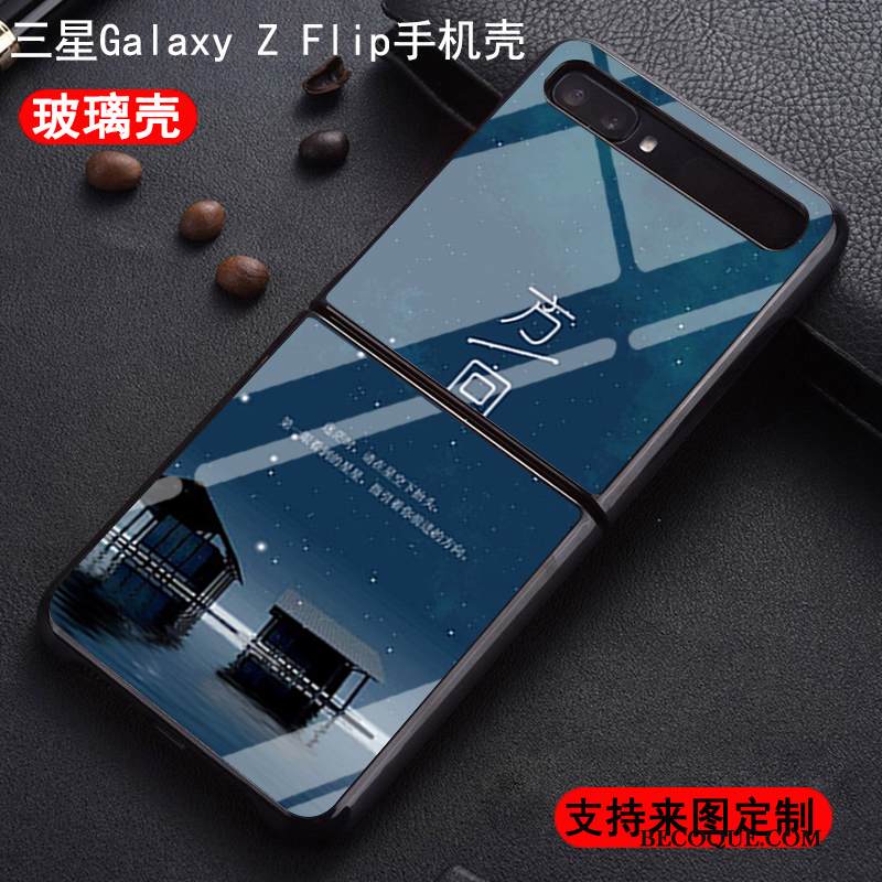 Kuori Samsung Z Flip Suojaus Net Red Puhelimen Kuoret, Kotelo Samsung Z Flip Uusi Kova