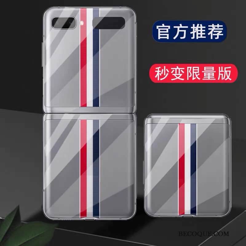 Kuori Samsung Z Flip Suojaus Pesty Suede Murtumaton, Kotelo Samsung Z Flip Puhelimen Kuoret Uusi