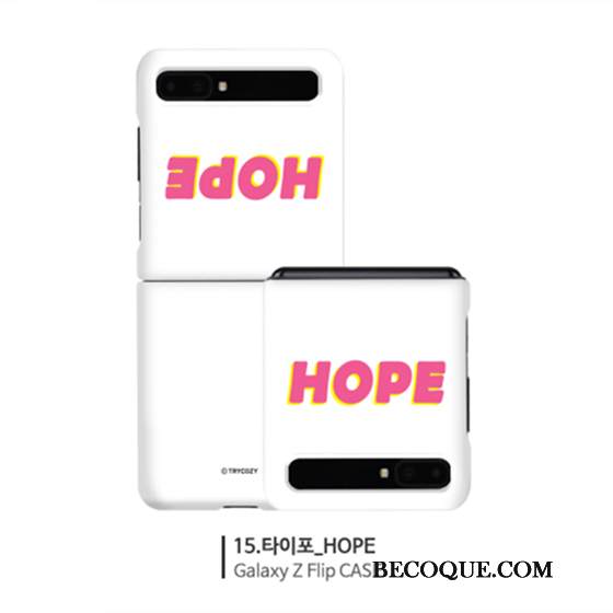 Kuori Samsung Z Flip Suojaus Pieni Yksinkertainen, Kotelo Samsung Z Flip Violetti Punainen