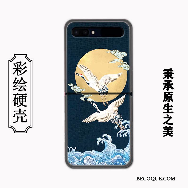 Kuori Samsung Z Flip Suojaus Rotta Muokata, Kotelo Samsung Z Flip Tuuli Persoonallisuus