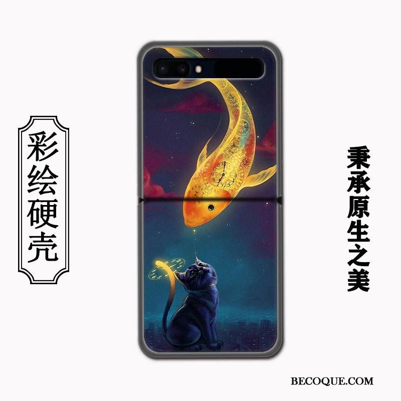 Kuori Samsung Z Flip Suojaus Rotta Muokata, Kotelo Samsung Z Flip Tuuli Persoonallisuus