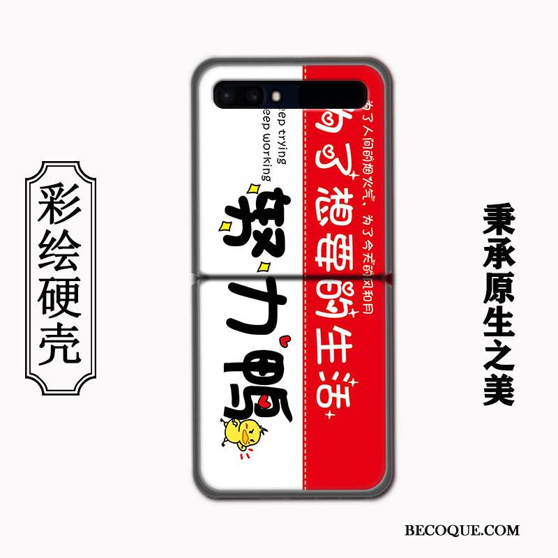 Kuori Samsung Z Flip Suojaus Rotta Muokata, Kotelo Samsung Z Flip Tuuli Persoonallisuus