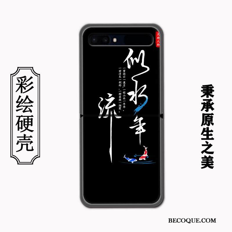 Kuori Samsung Z Flip Suojaus Rotta Muokata, Kotelo Samsung Z Flip Tuuli Persoonallisuus