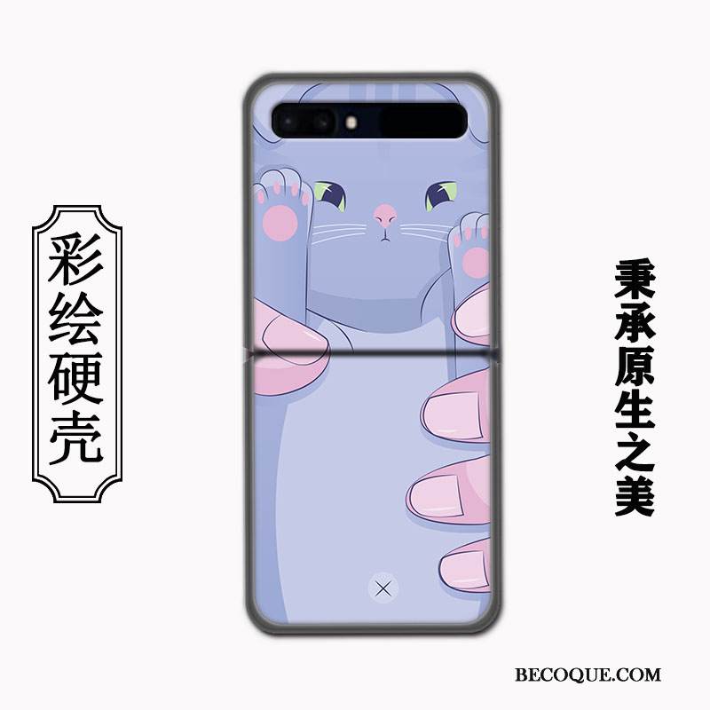 Kuori Samsung Z Flip Suojaus Rotta Muokata, Kotelo Samsung Z Flip Tuuli Persoonallisuus