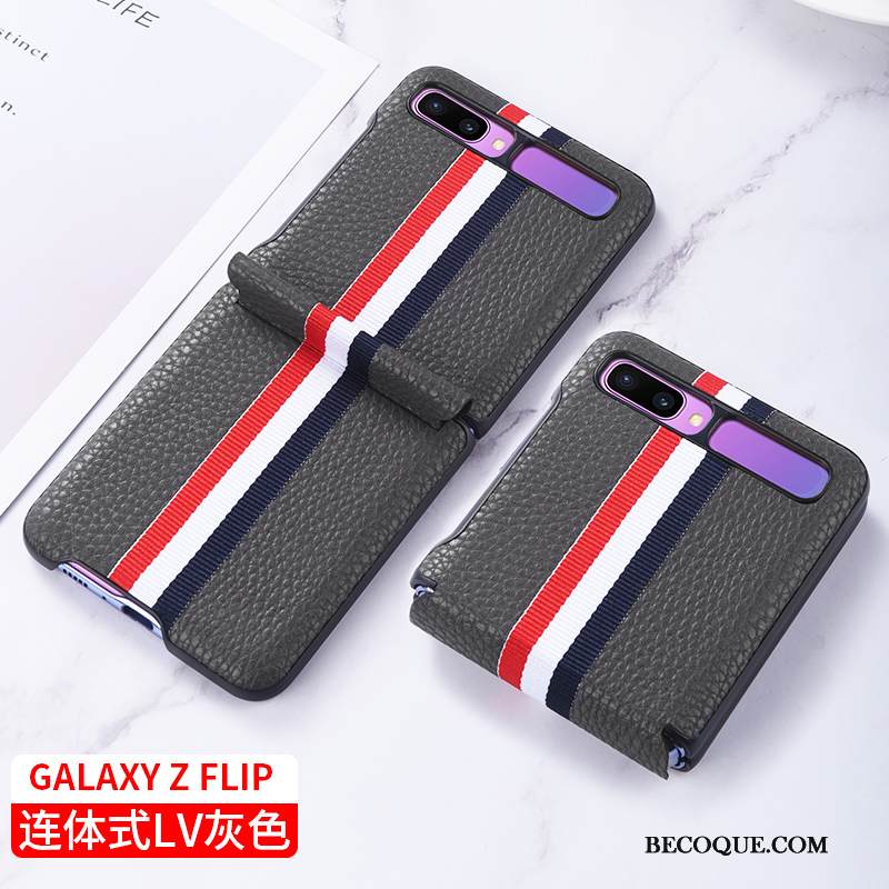 Kuori Samsung Z Flip Suojaus Ylellisyys Puhelimen Kuoret, Kotelo Samsung Z Flip Laukut Vihreä Murtumaton