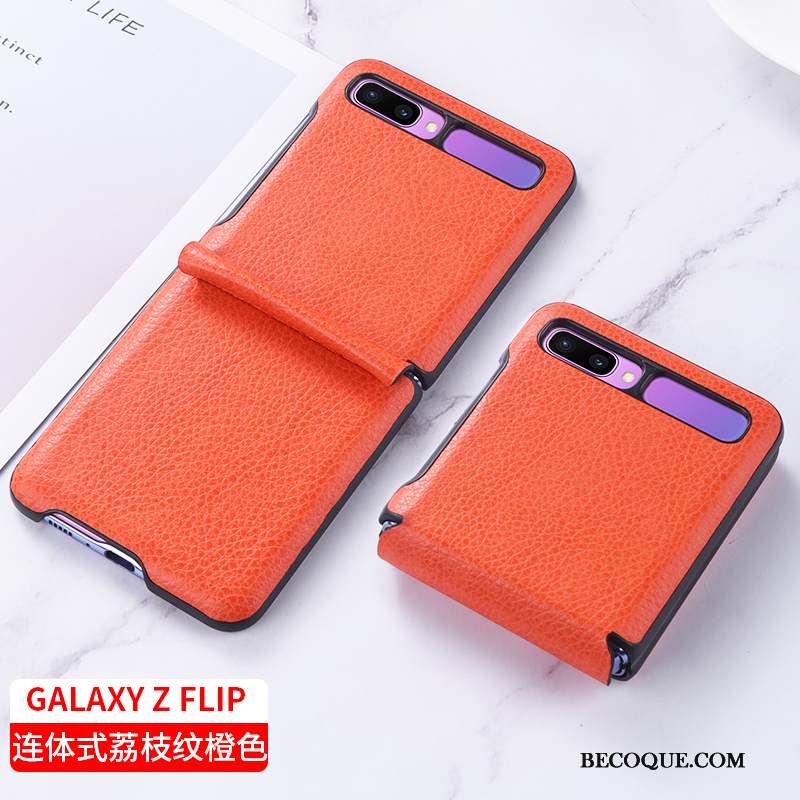 Kuori Samsung Z Flip Suojaus Ylellisyys Puhelimen Kuoret, Kotelo Samsung Z Flip Laukut Vihreä Murtumaton