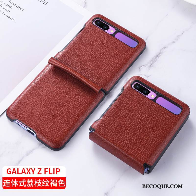 Kuori Samsung Z Flip Suojaus Ylellisyys Puhelimen Kuoret, Kotelo Samsung Z Flip Laukut Vihreä Murtumaton