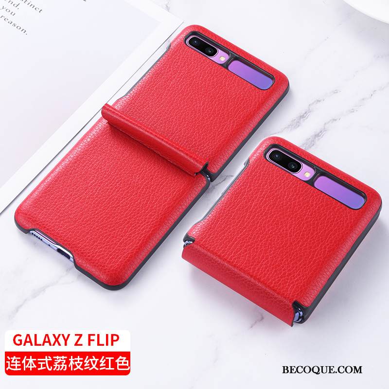 Kuori Samsung Z Flip Suojaus Ylellisyys Puhelimen Kuoret, Kotelo Samsung Z Flip Laukut Vihreä Murtumaton