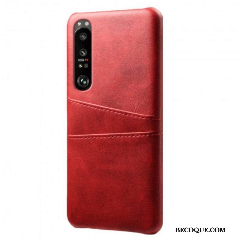 Kuori Sony Xperia 1 III Ksq-korttikotelo