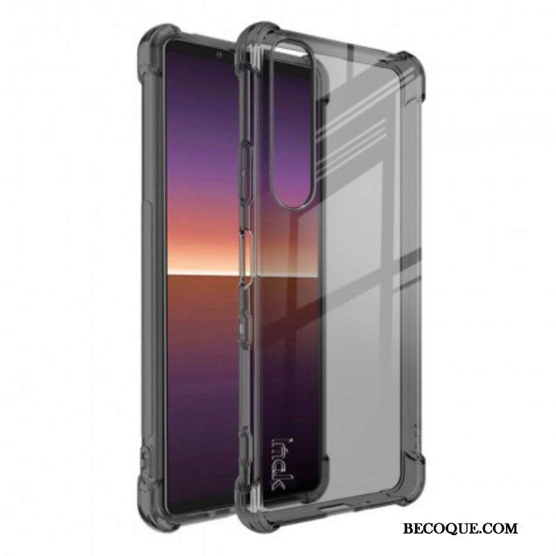 Kuori Sony Xperia 1 III Läpinäkyvä Imak Screen Filmillä