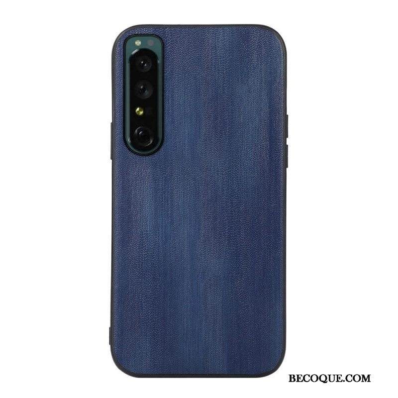 Kuori Sony Xperia 1 IV Keinonahka