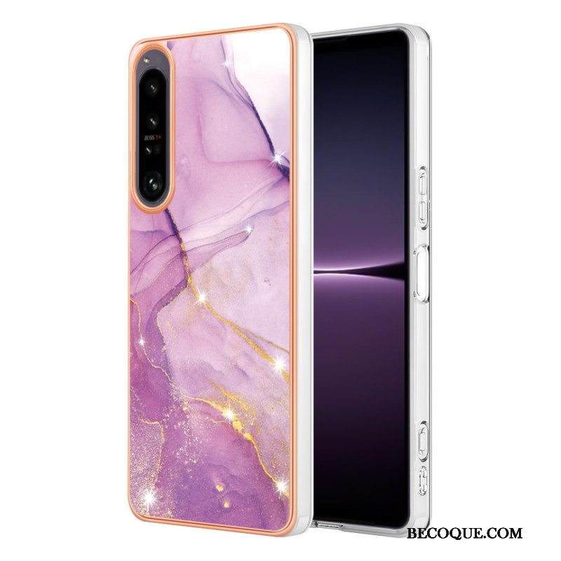 Kuori Sony Xperia 1 IV Värillinen Marmori