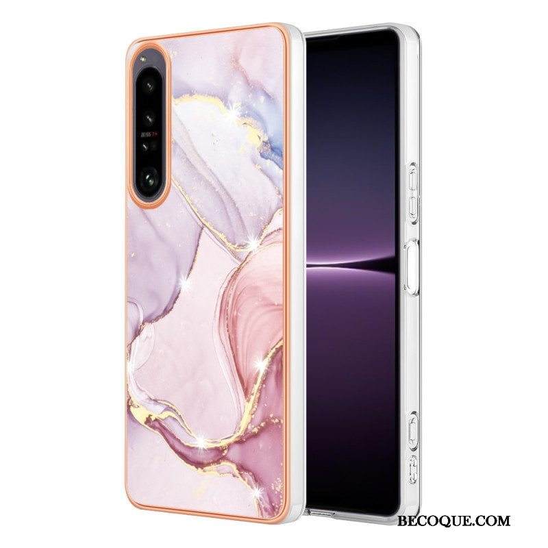 Kuori Sony Xperia 1 IV Värillinen Marmori