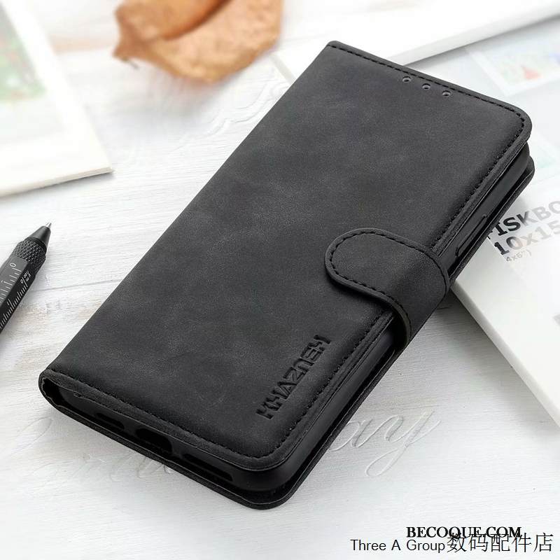 Kuori Sony Xperia 1 Ii Nahka Puhelimen Kuoret Murtumaton, Kotelo Sony Xperia 1 Ii Vuosikerta Punainen Kortti