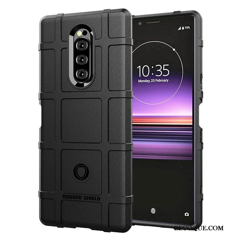 Kuori Sony Xperia 1 Laukut Puhelimen Kuoret Murtumaton, Kotelo Sony Xperia 1 Silikoni Paksut Pesty Suede