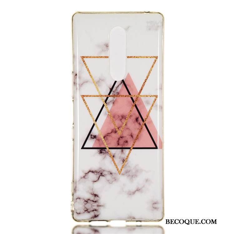 Kuori Sony Xperia 1 Luova L Valkoinen, Kotelo Sony Xperia 1 Suojaus Liiketoiminta Yksinkertainen