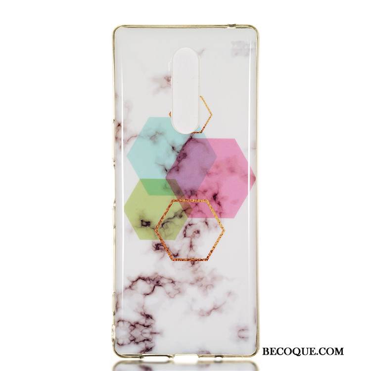 Kuori Sony Xperia 1 Luova L Valkoinen, Kotelo Sony Xperia 1 Suojaus Liiketoiminta Yksinkertainen