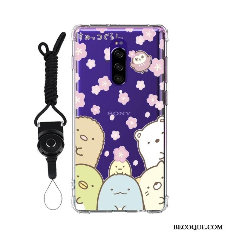 Kuori Sony Xperia 1 Pehmeä Neste Muokata Puhelimen Kuoret, Kotelo Sony Xperia 1 Jauhe Murtumaton