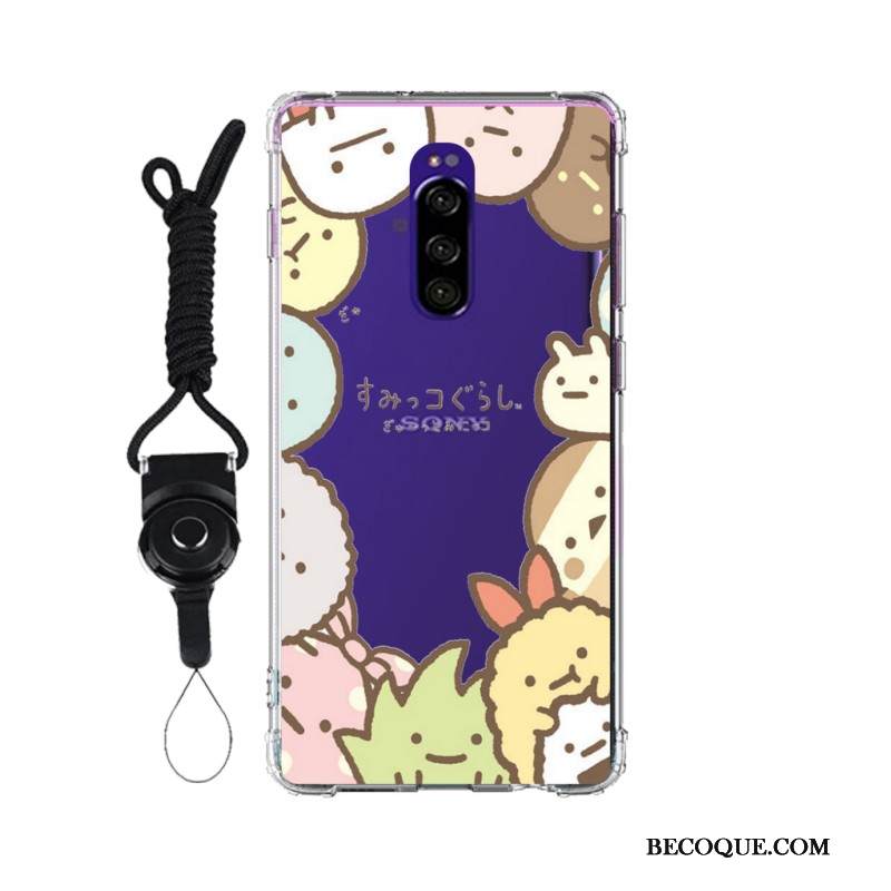 Kuori Sony Xperia 1 Pehmeä Neste Muokata Puhelimen Kuoret, Kotelo Sony Xperia 1 Jauhe Murtumaton