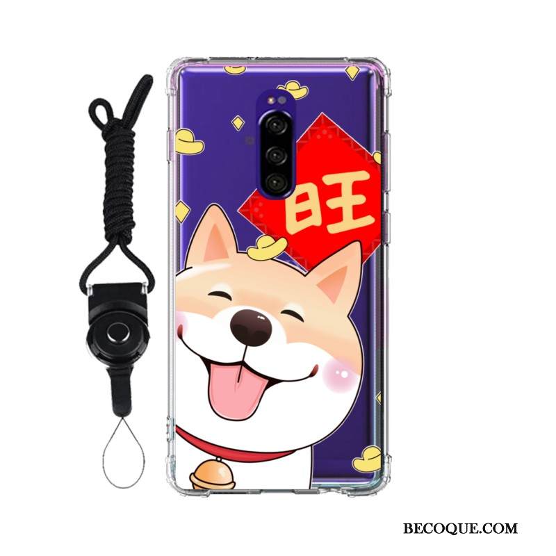 Kuori Sony Xperia 1 Pehmeä Neste Muokata Puhelimen Kuoret, Kotelo Sony Xperia 1 Jauhe Murtumaton