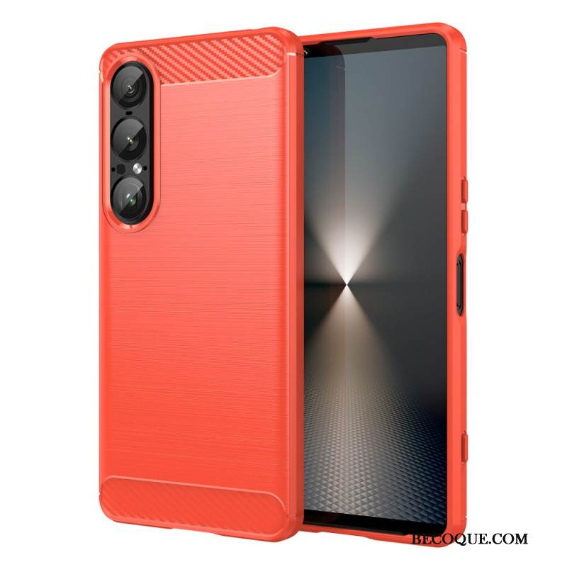 Kuori Sony Xperia 1 Vii Harjattu Hiilikuitu Suojakuori