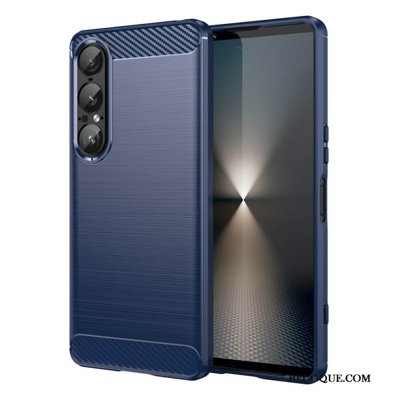Kuori Sony Xperia 1 Vii Harjattu Hiilikuitu Suojakuori