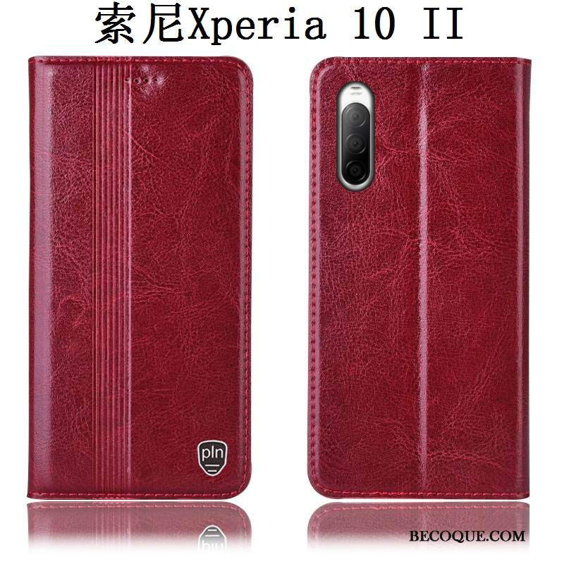 Kuori Sony Xperia 10 Ii Suojaus Puhelimen Kuoret Musta, Kotelo Sony Xperia 10 Ii Laukut Murtumaton